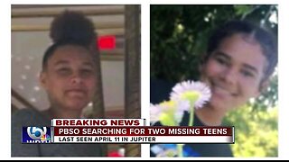 Two teens reported missing