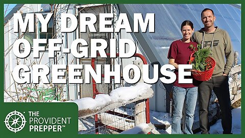 Impressive Off-Grid Passive Solar Geothermal Underground Greenhouse (Walipini) Tour