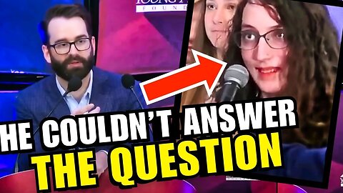 Trans Gets EMBARRASSED And Couldn't Answer This SIMPLE Question…