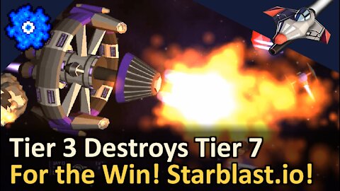 Epic Spaceship Battle! Tier 3 Vs Tier 7 Odyssey! Starblast! Tyruswoo Gaming