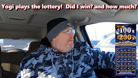 Yogi Plays The Lottery! Did I Win?