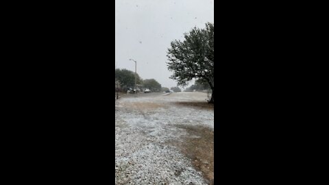 Snow in Austin, TX