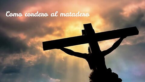 Como cordero al matadero (Isaías 53) #devocional #devocionaldiario