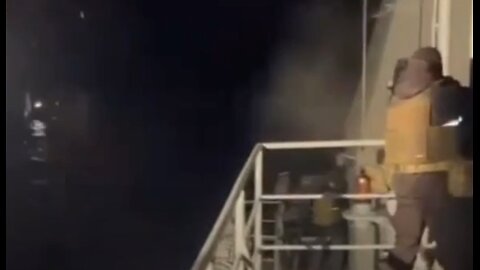 Crew of the Caesar Kunikov ship fights with Ukrainian maritime drones