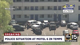 Police situation at Motel 6 in Tempe