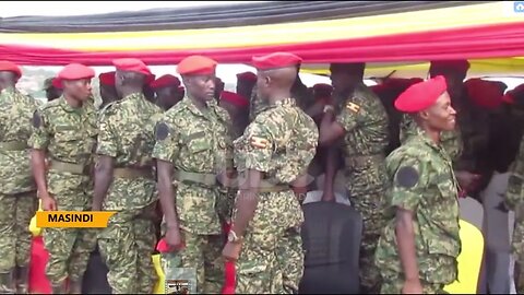 Masindi military police training school commissions 271 officers commissioned