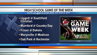 High School Game of the Week voting is open