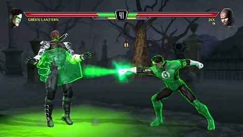 DC Universe vs Mortal Kombat - Green Lantern vs Jax part 4