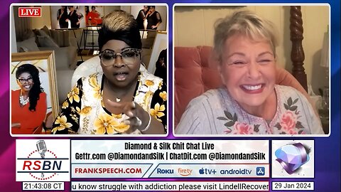 Diamond and Silk | Comedian Rosanne Barr Discusses the Border Invasion 1/29/24