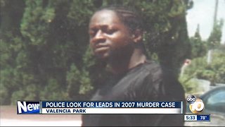 Search for leads in 2007 murder