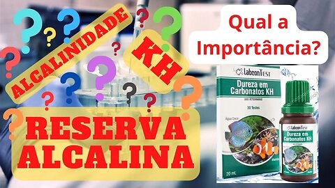 🔴 Teste de KH (Dureza em Carbonatos) da Labcon - Aquário de Água Doce