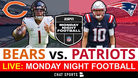 LIVE: Chicago Bears vs. New England Patriots Watch Party | Monday Night Football