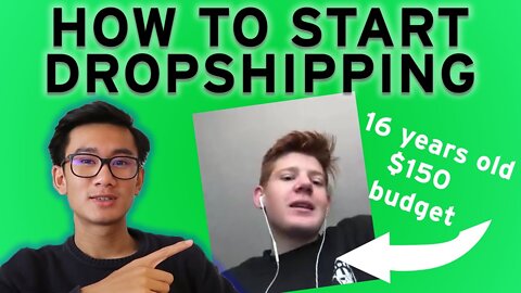 How To Start Online Business at 16 Years Old Teenager with $150!