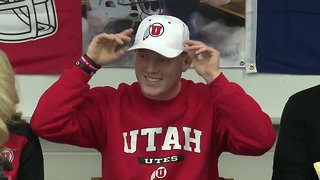 Carter Robinson signs National Letter of Intent with University of Utah