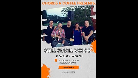 ** Chords & Coffee - Still Small Voice ** | Grace Bible Fellowship Monmouth County | Sermons