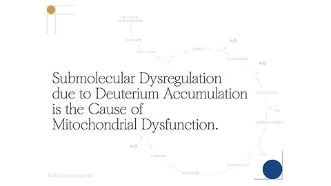 Deuterium: The cause of mitochondrial dysfunction? - Dr. Petra Davelaar