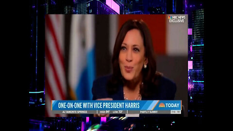 Kamala Harris Tells Immigrants Not To Come To U.S., Laughs Off Not Going To Border