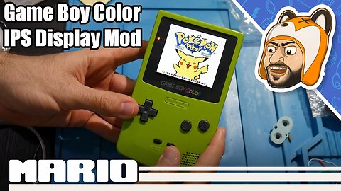 Let's Upgrade a Game Boy Color! - IPS Display Mod & Full Reshell Kit