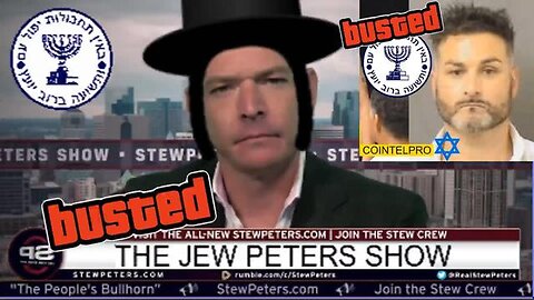 BUSTED: Jew Peters And Bob Bitch Tits aka Handsome Truth - MUST SEE LINKS! 👀