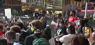 Protest in Las Vegas Day 2 after Breonna Taylor decision