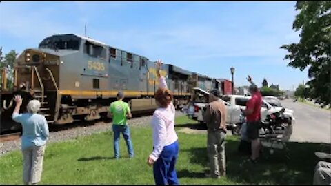 CSX Q367/Q205 Manifest Mixed Freight Train with Autoracks From Berea, Ohio June 5, 2021