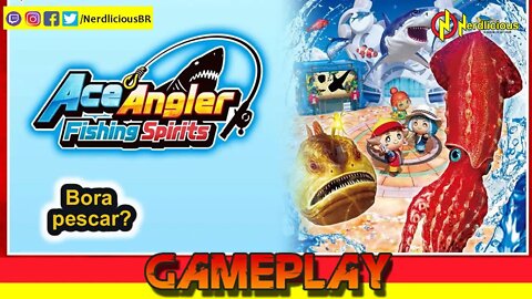 🎮 GAMEPLAY! Sinta-se um verdadeiro pescador em ACE ANGLER: FISHING SPIRITS! Confira nossa Gameplay!