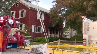 Fire destroys home near Manitowoc