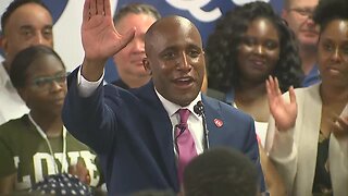 Quinton Lucas gives victory speech