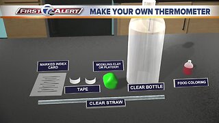 Make your own thermometer with meteorologist Michelle McLeod