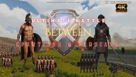 Battle of Titans: Spartans vs Persians | Ultimate Epic Battle Simulator 2 | 4K | UHD | PC