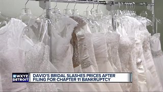David's Bridal slashes prices after filing for chapter 11 bankruptcy