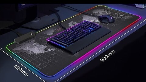 RGB Computer Large Gaming Mouse Pad