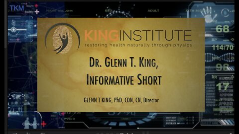 Dr. King's Informational Short #3 (Immune Recipe)