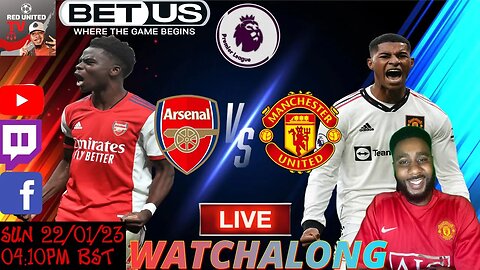 ARSENAL vs MANCHESTER UNITED LIVE Stream Watchalong | PREMIER LEAGUE 22/23 | Ivorian Spice