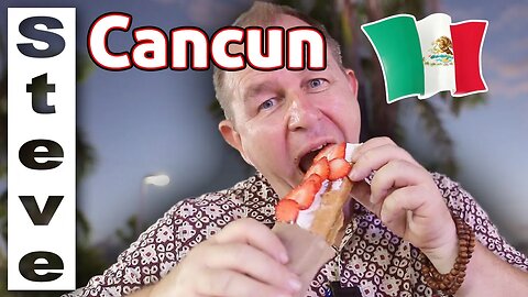 Mexican Street Food Cancun - AMAZING EMPANADAS & MARQUESITAS 🇲🇽