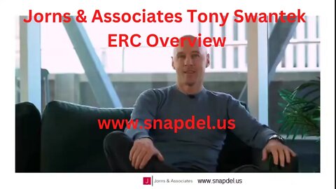 Jorns & Associates Tony Swantek ERC Overview