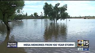 Valley remembers historic neighborhood, street flooding