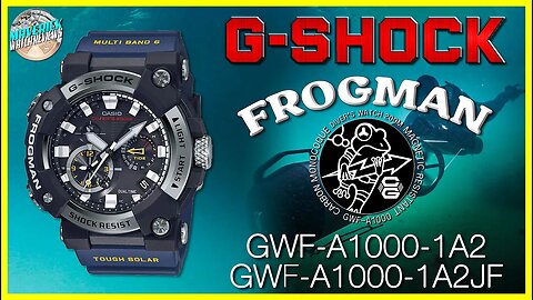 Analog Frogman?! | G-Shock Frogman 200m Quartz Diver GWFA1000-1A2 & GWF-A1000-1A2JF Unbox & Review