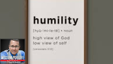 Wisdom for Children - "Humility"