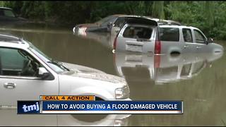 Beware flood damaged cars