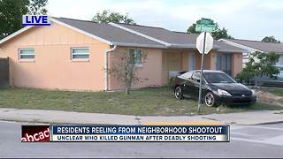 Residents reeling after neighborhood shootout near school