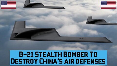 B-21 Stealth Bomber Designed To Destroy China's air defenses #b21 #usaf #bomber #stealthbomber