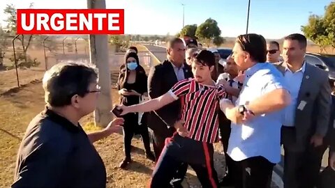 Bolsonaro é Pr0voc0d0 durante selfies com apoiadores por YouTuber