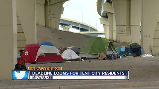 County working to place "Tent City" residents as vacate deadline looms