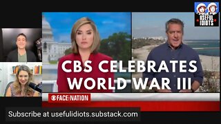 CBS Reporter Way Too Excited to Celebrate World War III