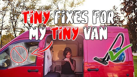 Solo Female VanLife | Maintenance For A TINY VAN! (Special Announcement!)
