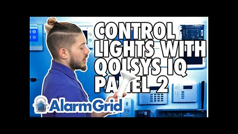 Controlling Lights w/ a Qolsys IQ Panel 2