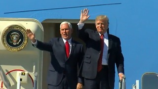FULL VIDEO: President Trump arrives in Phoenix