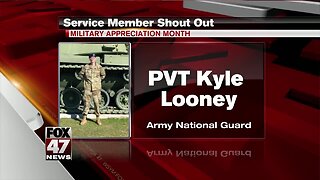 Yes Squad Service Member Shout Out: Private Kyle Looney