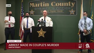 NEWS CONFERENCE: Handyman arrested after couple killed in Martin County